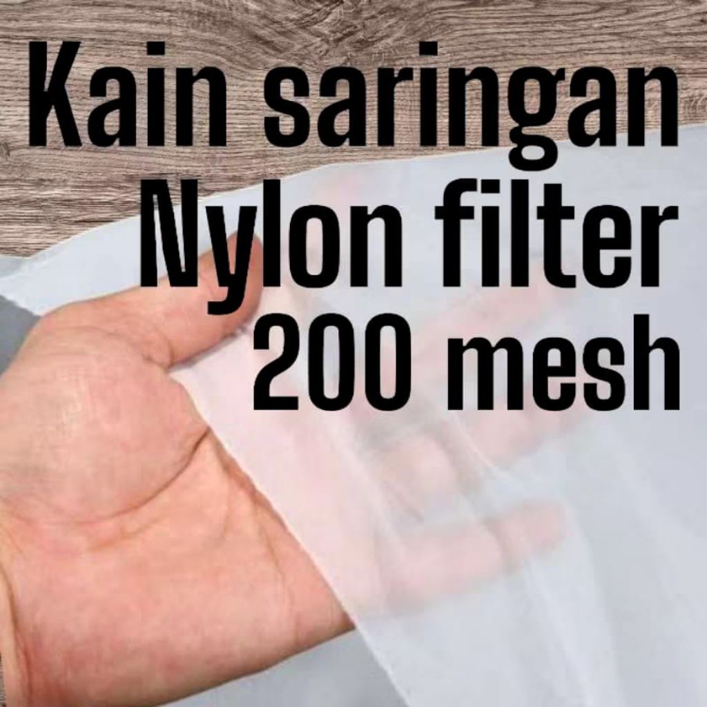 Kain saringan Nylon Mesh 200