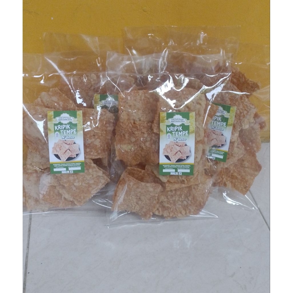 

Keripik Tempe Enak sehat makanan ringan istimewa