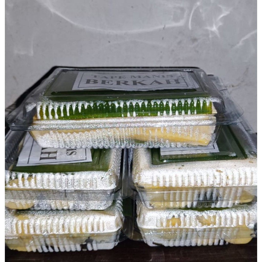 

Tape singkong manis bertekstur lembut