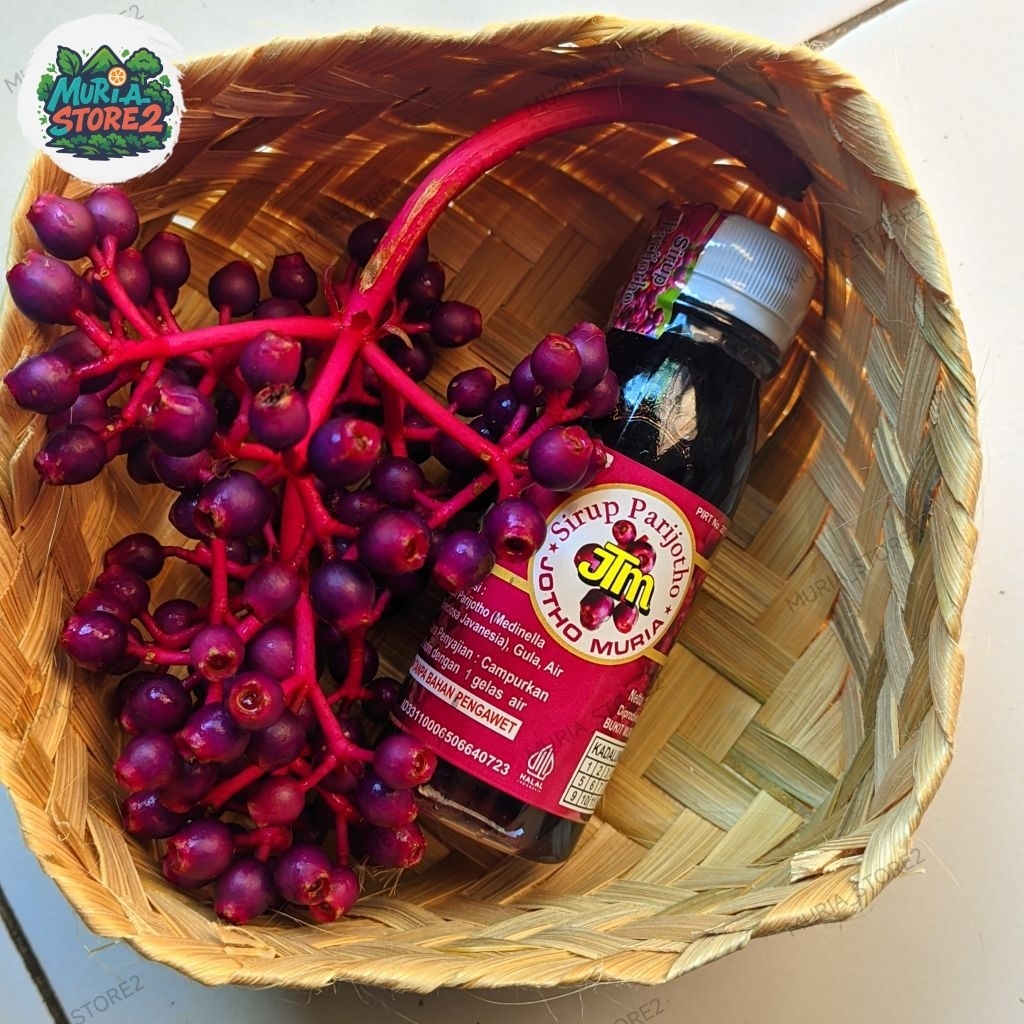 

Paket bundling Buah parijotho 1 tangkai besar dan sirup parijotho Asli Muria 100ml