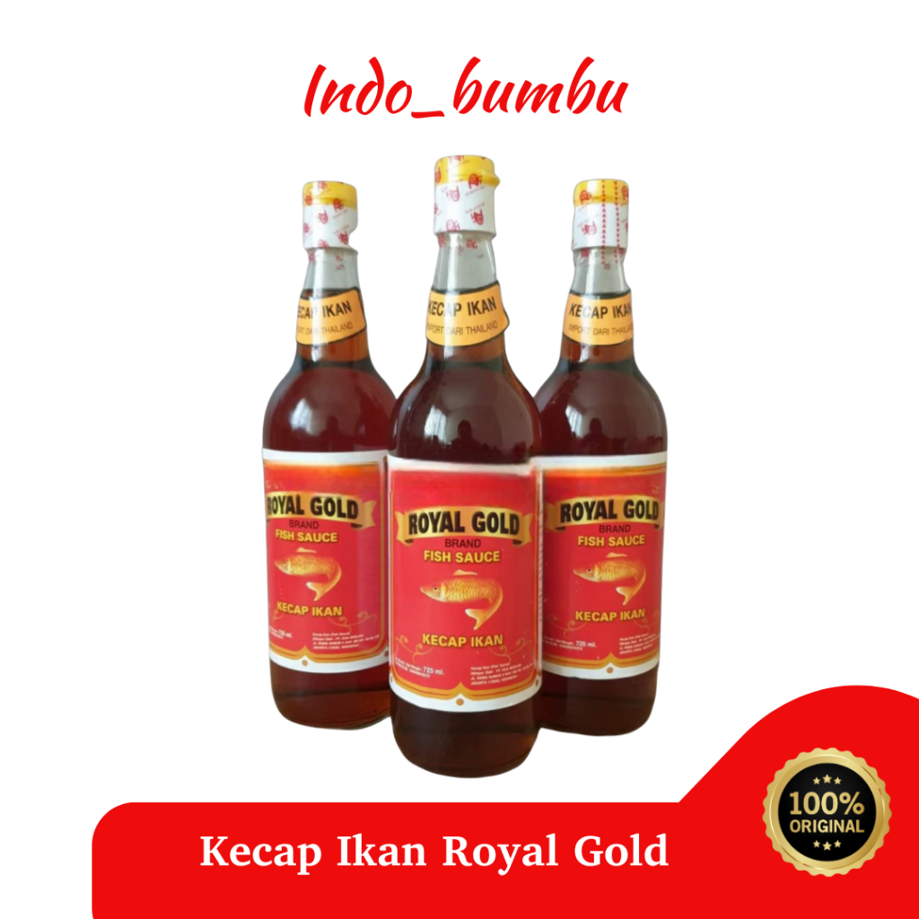 

[TERMURAH] Royal Gold 725ml / Kecap Ikan Royal Gold 725ml