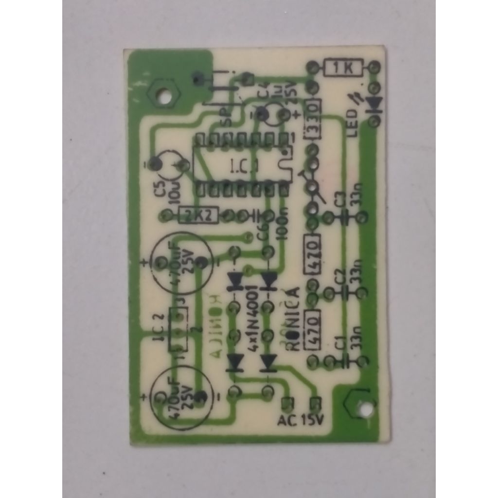 PCB+SKEMATIK SC-305 PENGUSIR Nyamuk.