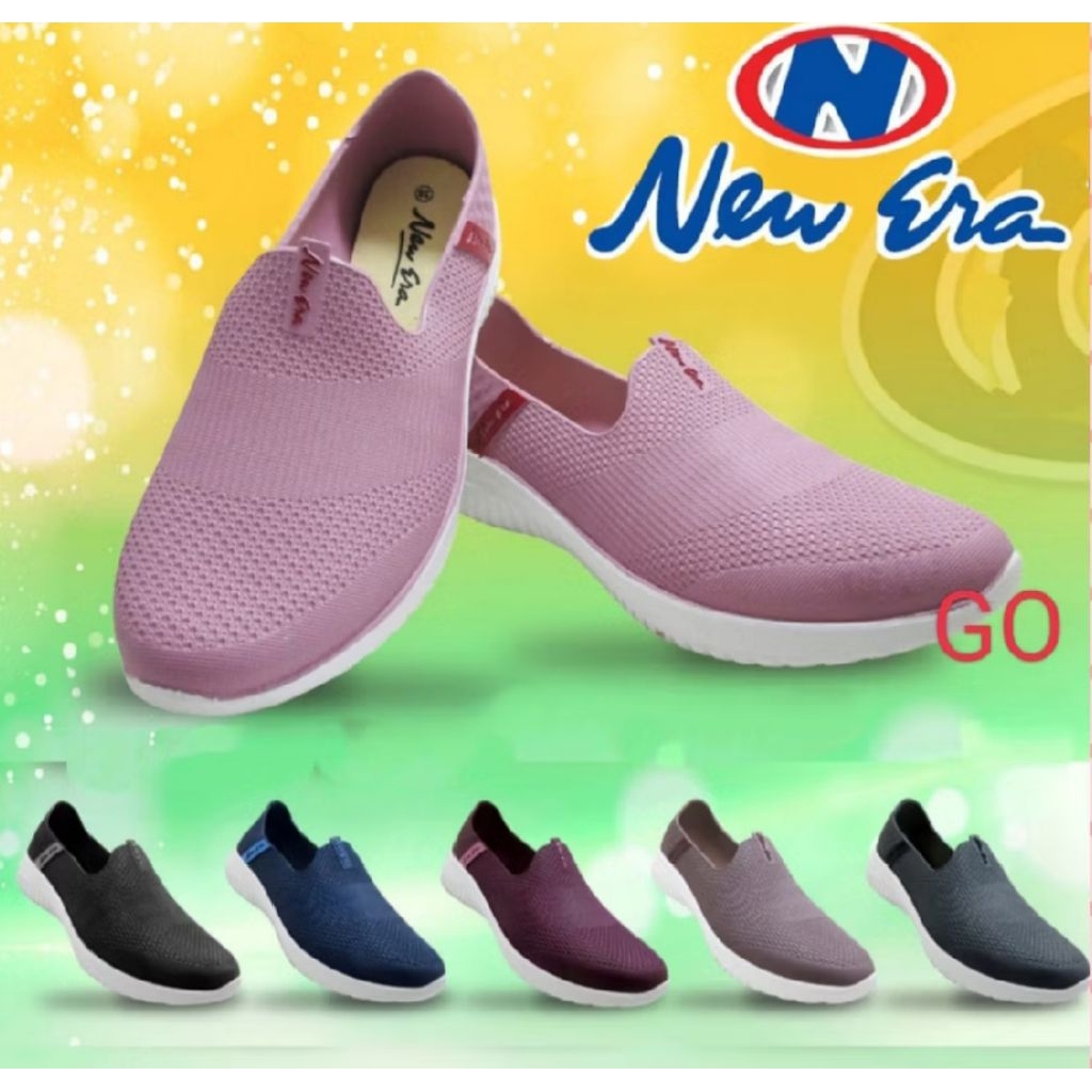 sepatu karet wanita new era