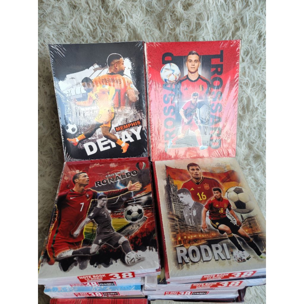 

[Mussa] Buku Tulis Okey Motif Bola Isi 38 Lembar | Buku Tulis Murah