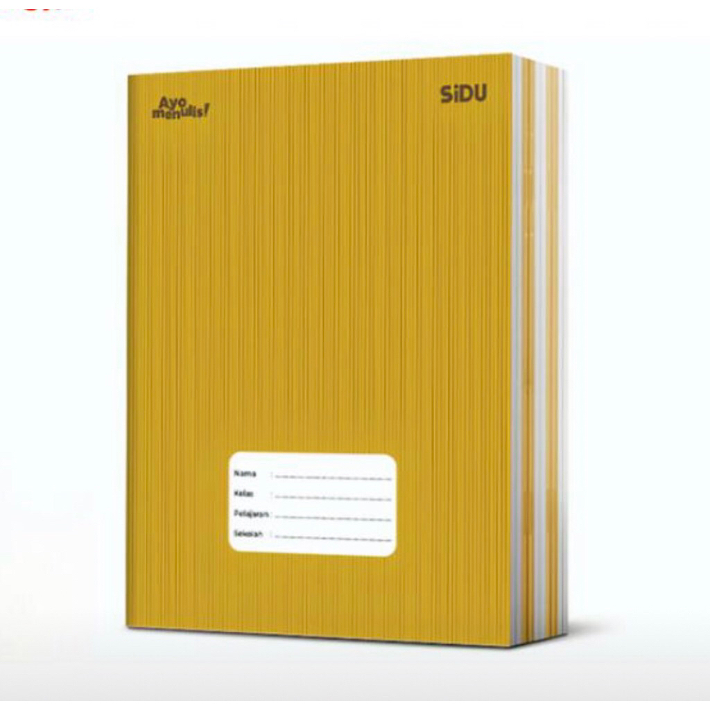 

Buku Tulis Sidu cover sampul 40 lembar