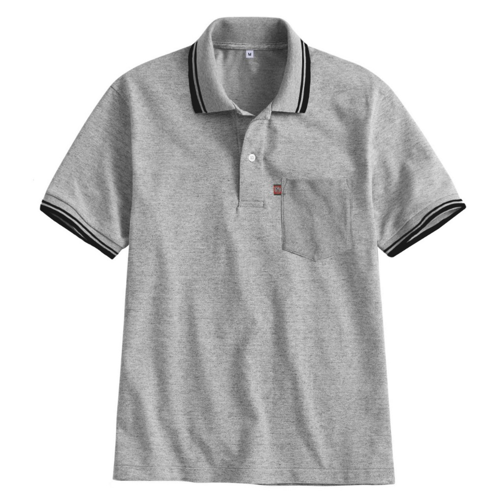 Polos20 | Kaos Pria Poloshirt Saku Polos / Kaos Kerah Pria / Baju Atasan Seragam Lengan Pendek