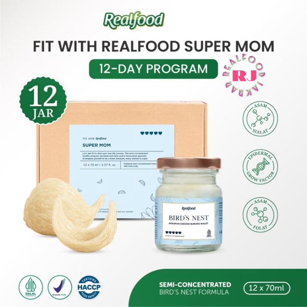 

Realfood Super Mom 12 Jar Minuman Sarang Burung Walet