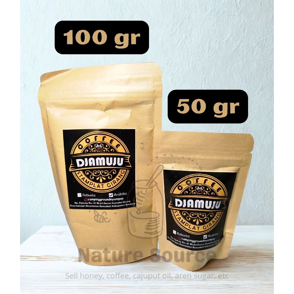 

Kopi Arabika Djamuju Stamplat Girang Ciwidey - Bandung (50 gr)