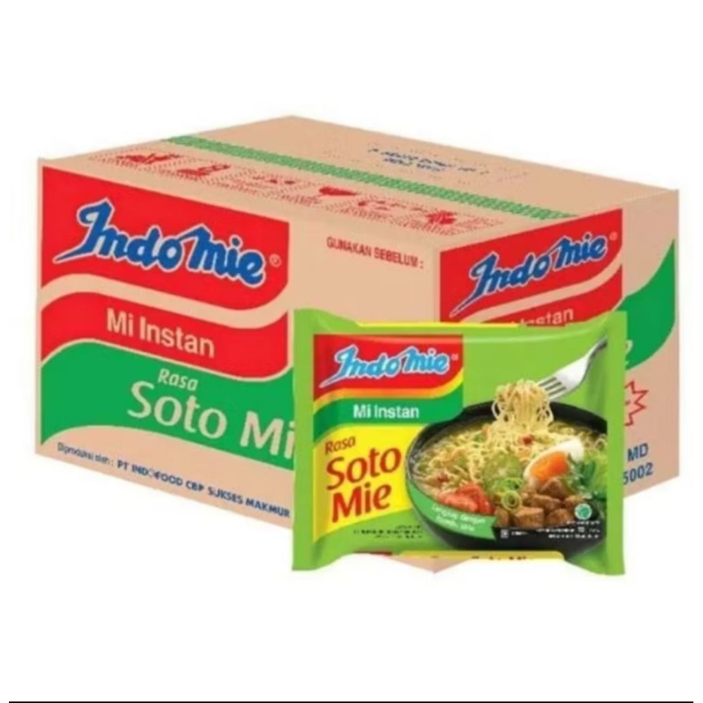 

INDOMIE SOTO SATU DUS ISI 40 PCS