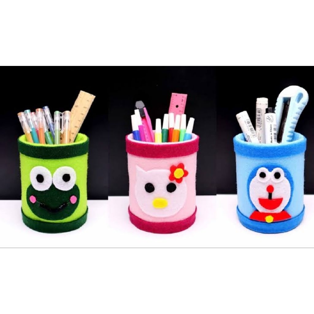 

ready cod tempat pensil botol flanel