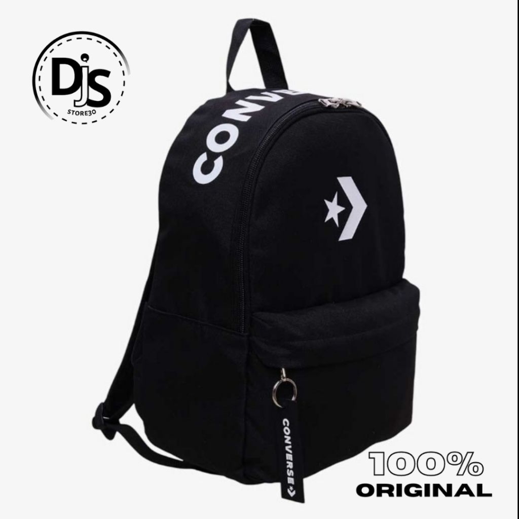 Tas Converse Original Converse Unisex Backpack Black