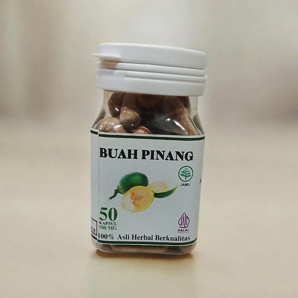 

Pinang Extrak Buah Pinang Kapsul Pinang Muda Isi 50