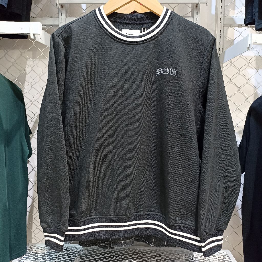 3SECOND - CREWNECK / SWEATER PRIA REGULAR FIT ORIGINAL 3SECOND