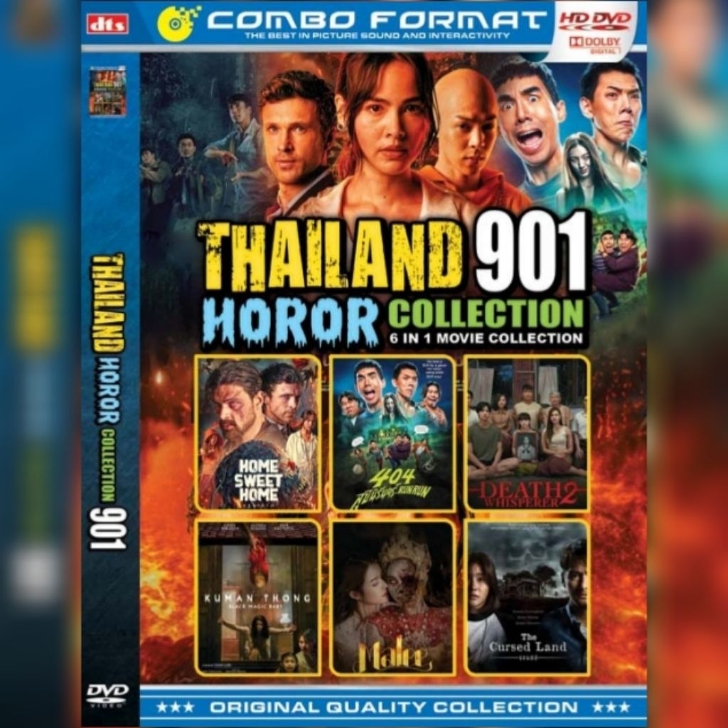 kaset film 6IN1 THAILAND HOROR VOL 901 - Terbaru