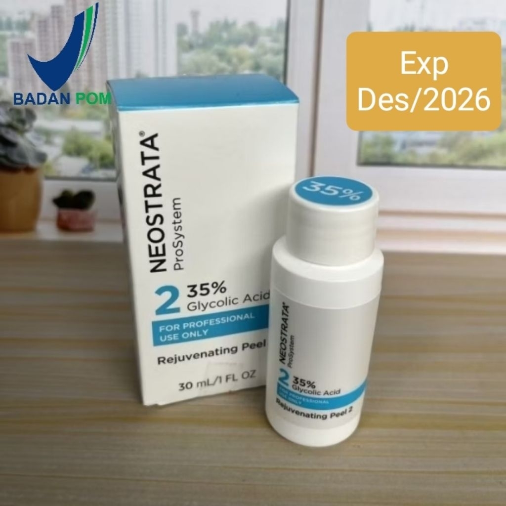 Neostrata GlycolicAcid 35% Rejuvenating Peel No. 2 Glycolic GA Peeling Wajah