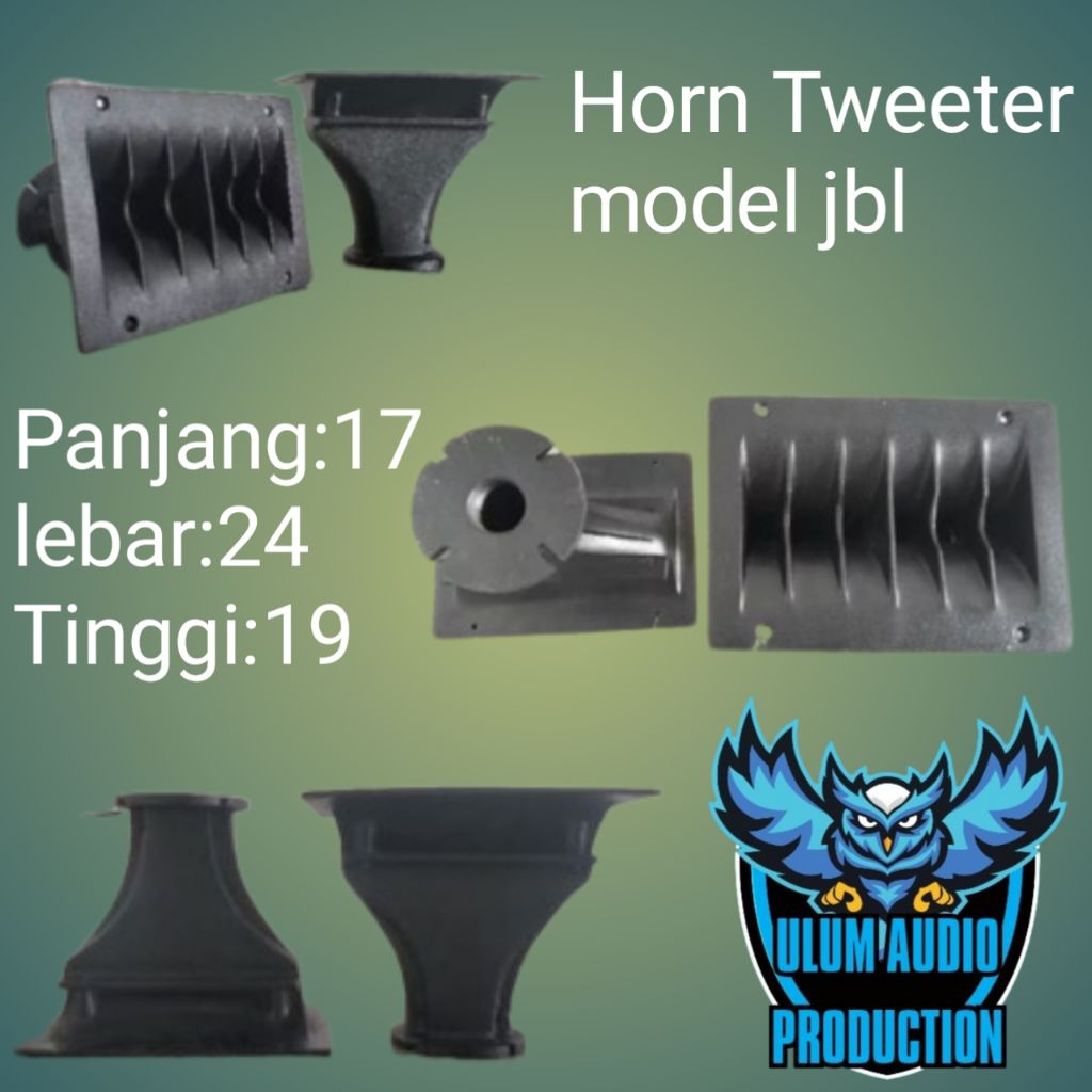 horn Tweeter, horn Tweeter model jbl, horn model jbl ukuran 17×24, horn tweeter bahan aluminium