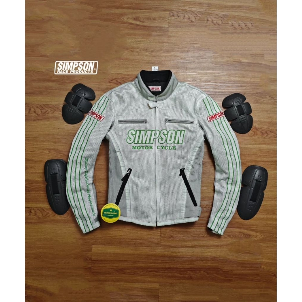 simpson Bikers motorcycle Racing jacket