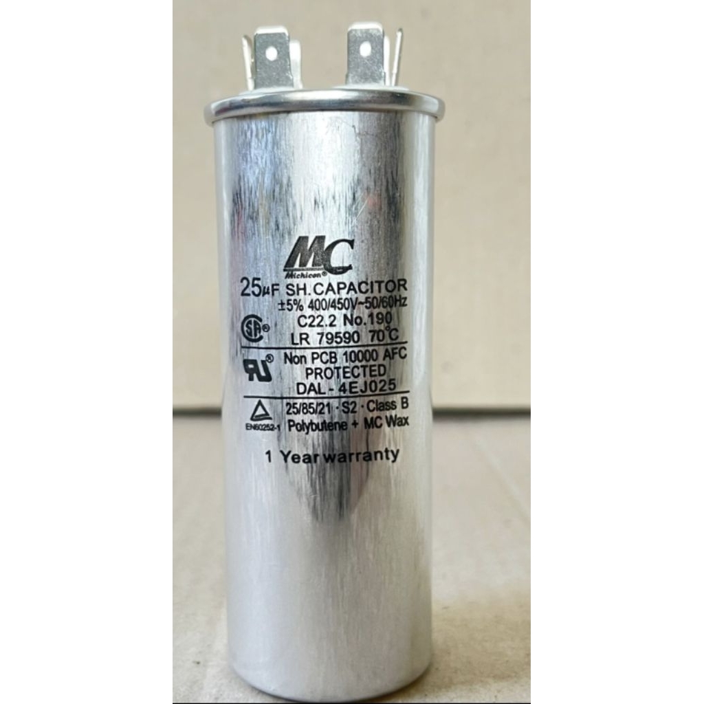 kapasitor ac 25uf
