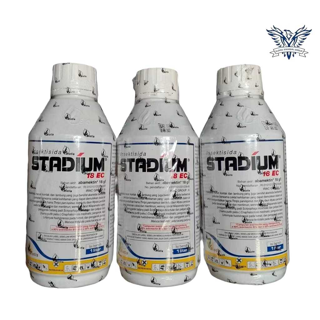 Stadium 1 liter 18EC abamektin 18 g/l Pengendali hama pada tanaman biotis
