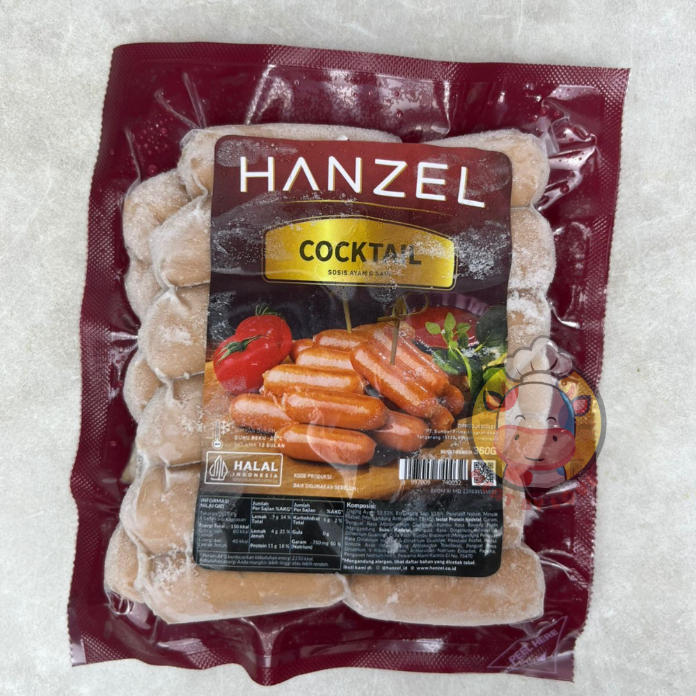 

Sosis Cocktail Original Sapi Hanzel 22pcs