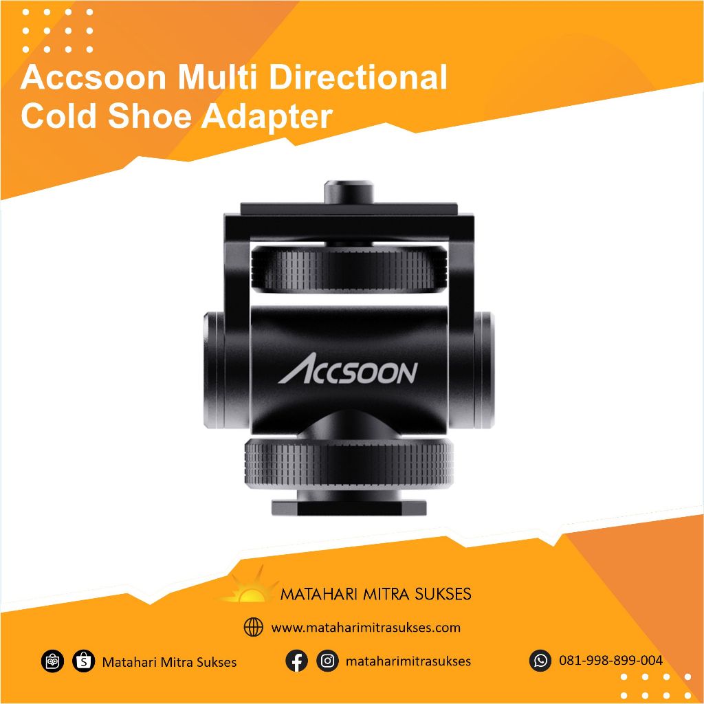 Accsoon Multi Directional Cold Shoe Adapter