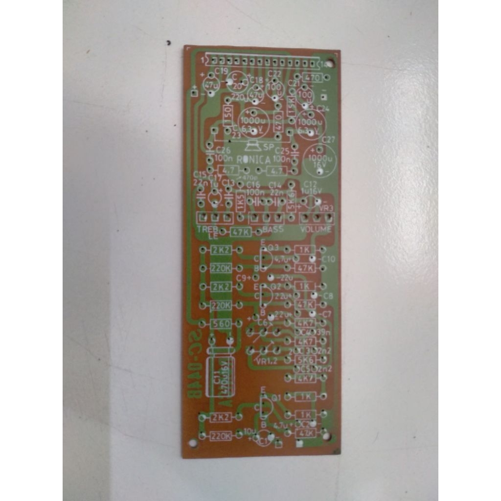 PCB+Skematik SC-044B 20WATT LA HI-FI AMPLIFIER