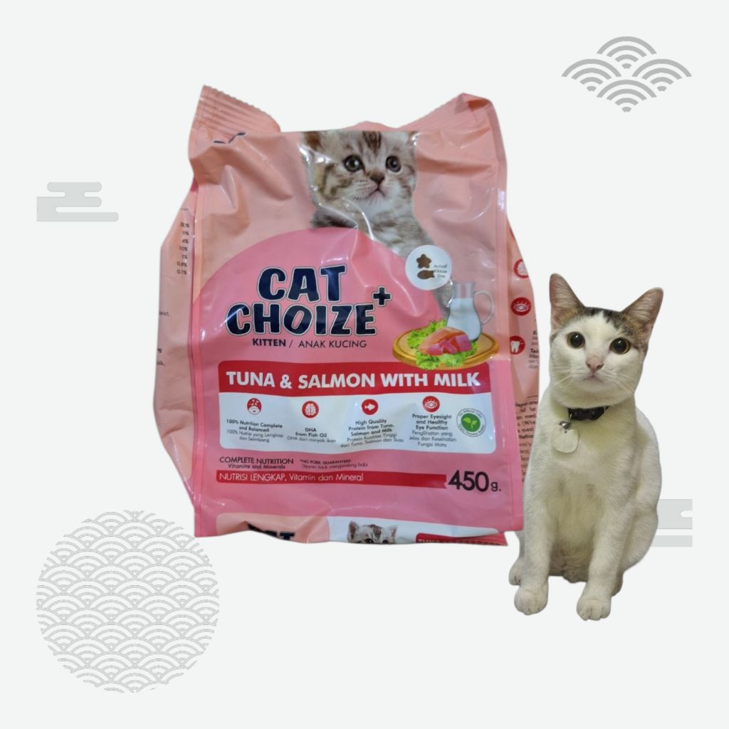 Cat Choize Pluss Kitten Makanan Kucing Rasa Tuna 450 gr