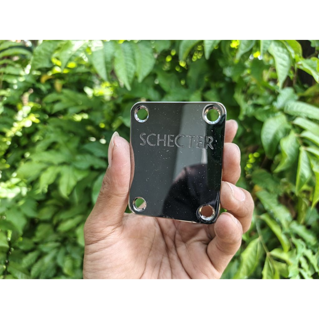 Neck Plate Gitar Schecter