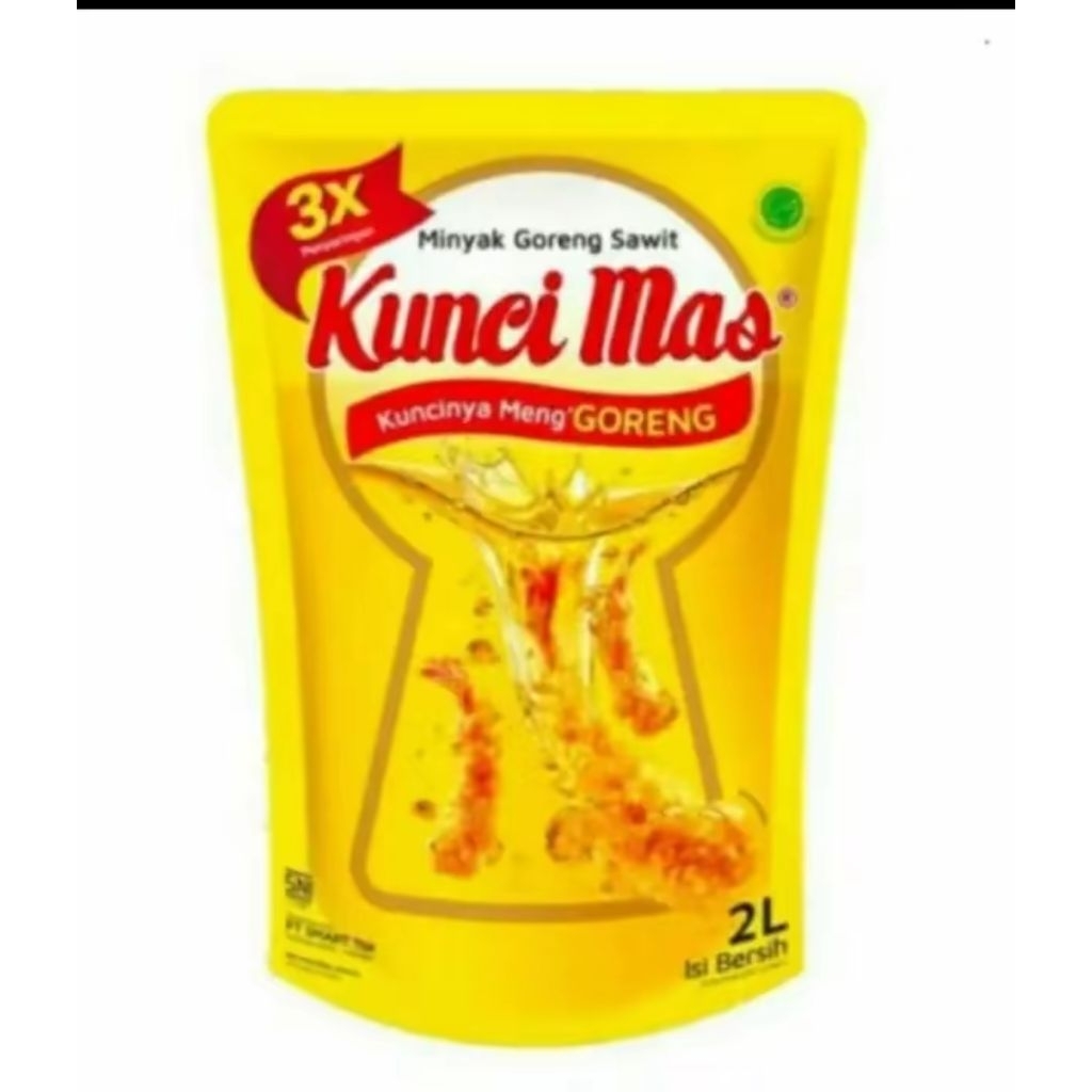 

kunci mas minyak goreng kemasan 2 liter