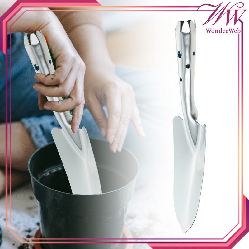 Sekop Mini Stainless Sekop Kecil Panjang 27cm Sekop Tanaman Mini Sekop Kebun Tanaman Sekop Berkebun