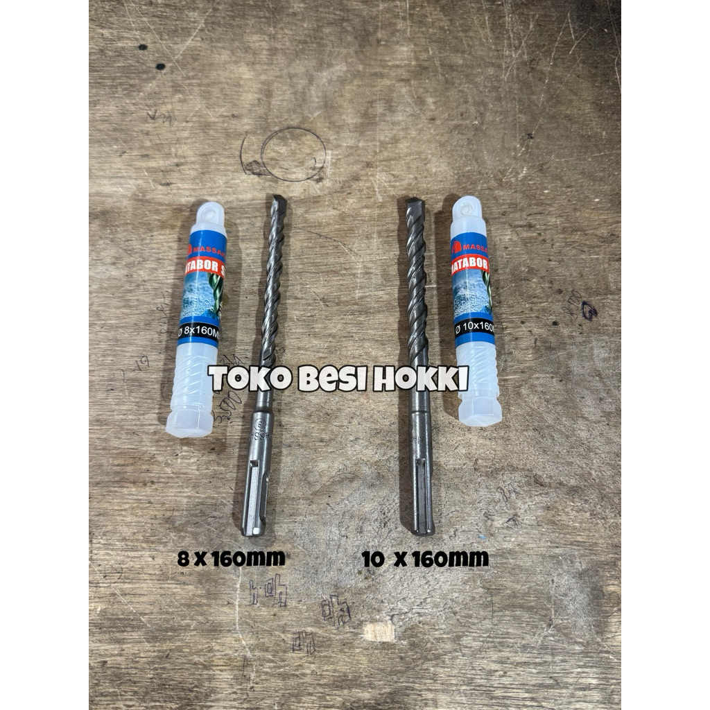 Mata Bor Beton SDS Massaki / Mata Bor Beton Colok ( 8 & 10mm )