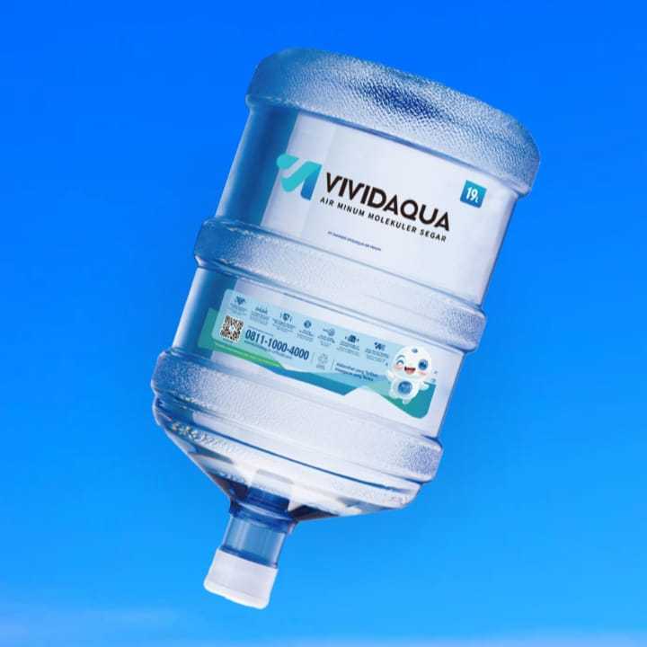 

Galon Kosong Vividaqua 100% Bahan Polycarbonate BPA Free Grade A+