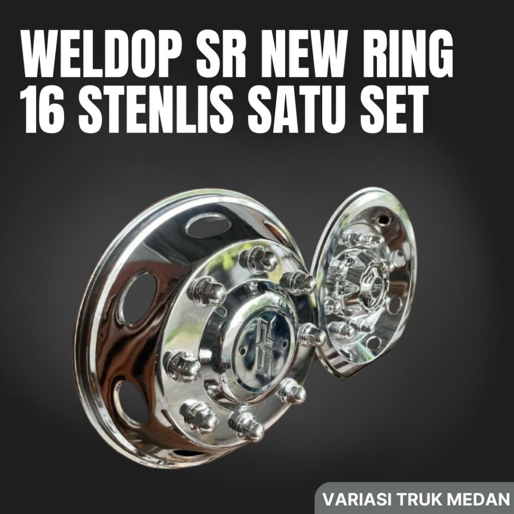 WELDOP SR TERBARU RING 16 SATU SET