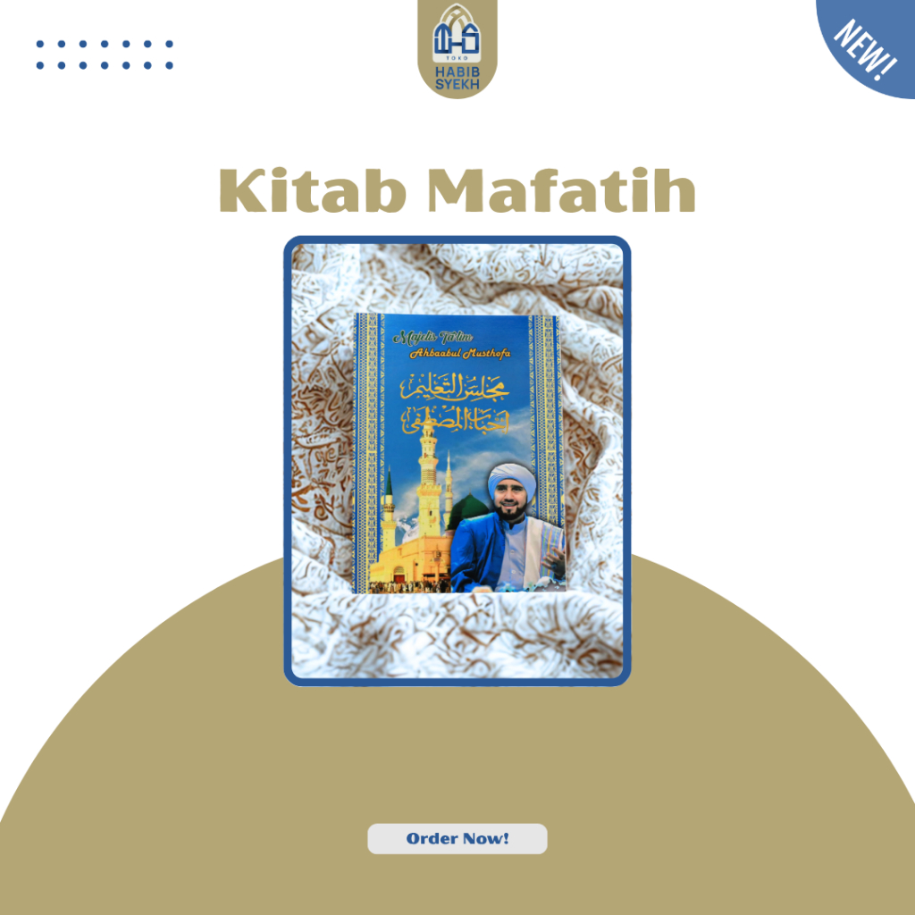 Buku Mafatih Ratib Al Athos Saadat Majlis Ta'lim Ahbaabul Musthofa