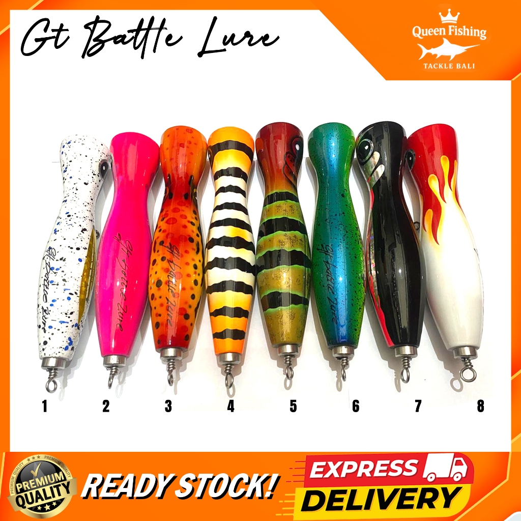 UMPAN PANCING POPPER GT BATTLE LURE 160 G