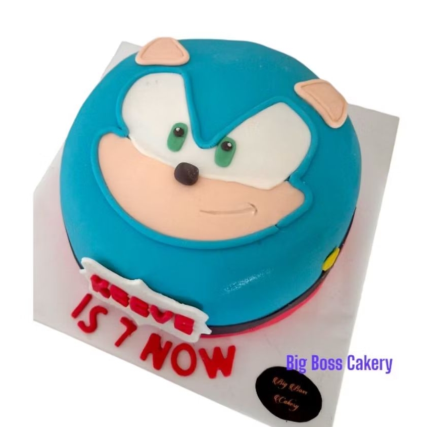 

SUPERSONIC FONDANT CAKE BIRTHDAY KIDS BOYS