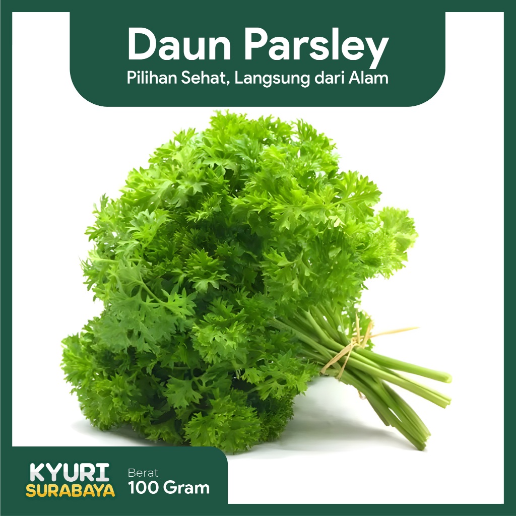 

Daun Parsley / Daun Peterseli 100gr