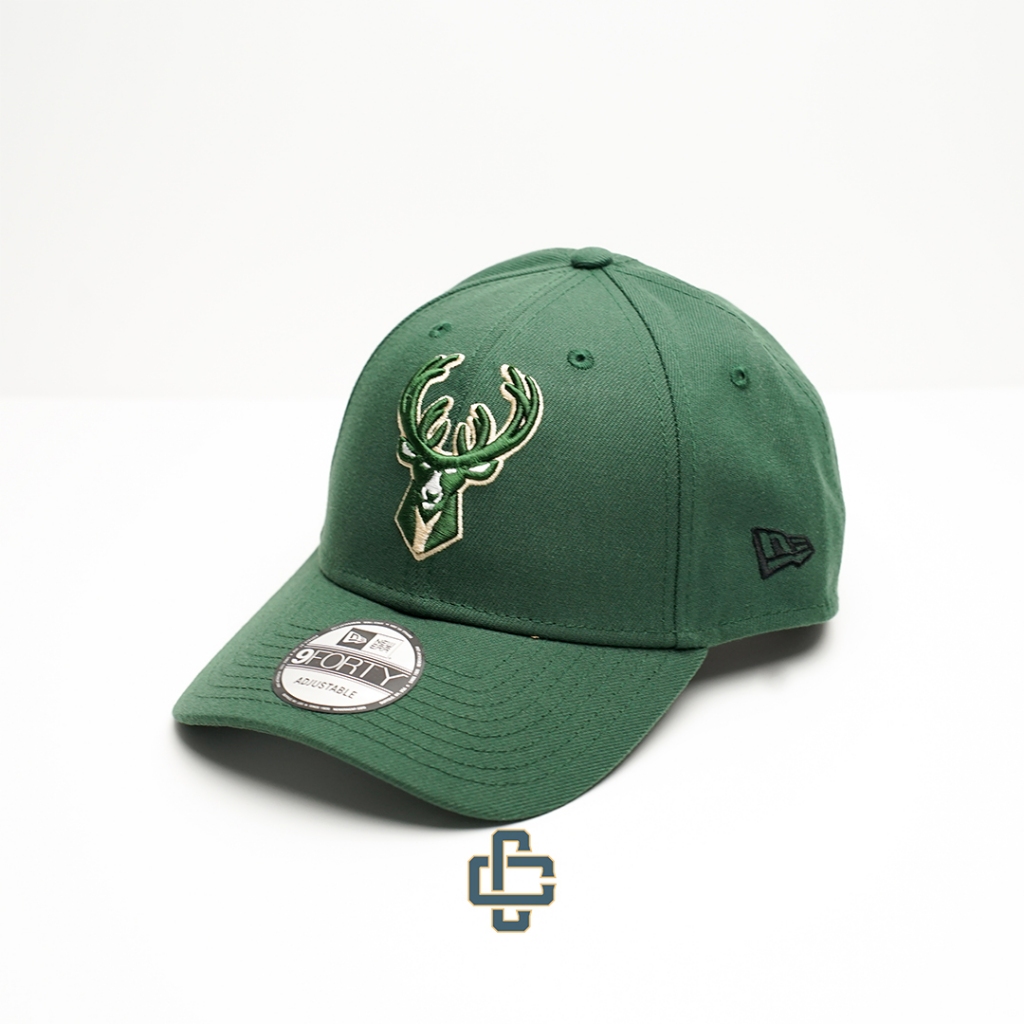 TOPI NEW ERA ORIGINAL 940 THE LEAGUE MILWAUKEE BUCKS GREEN