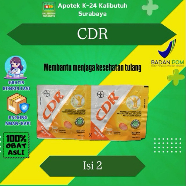 CDR Isi 2 - Multivitamin untuk Tulang