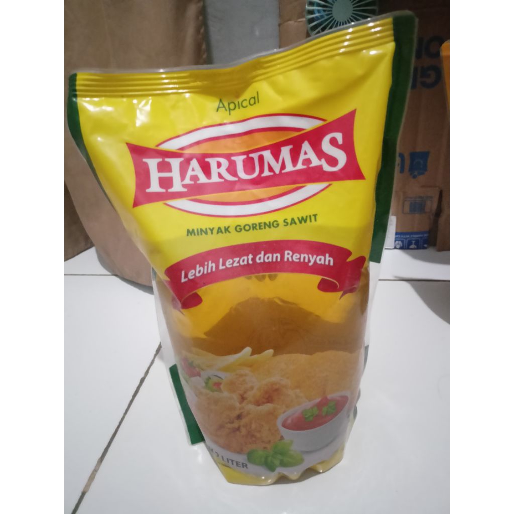 

Minyak goreng Harumas 2lt
