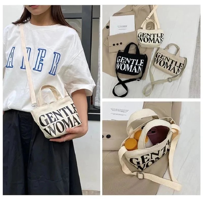 TAS WANITA GENTLE WOMAN CANVAS / TAS SLEMPANG WANITA CANVAS