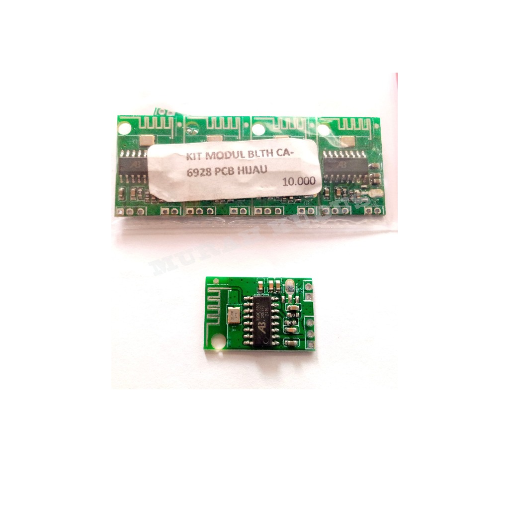 KIT MODUL BLUETOOTH RECEIVER CA-6928 PCB HIJAU
