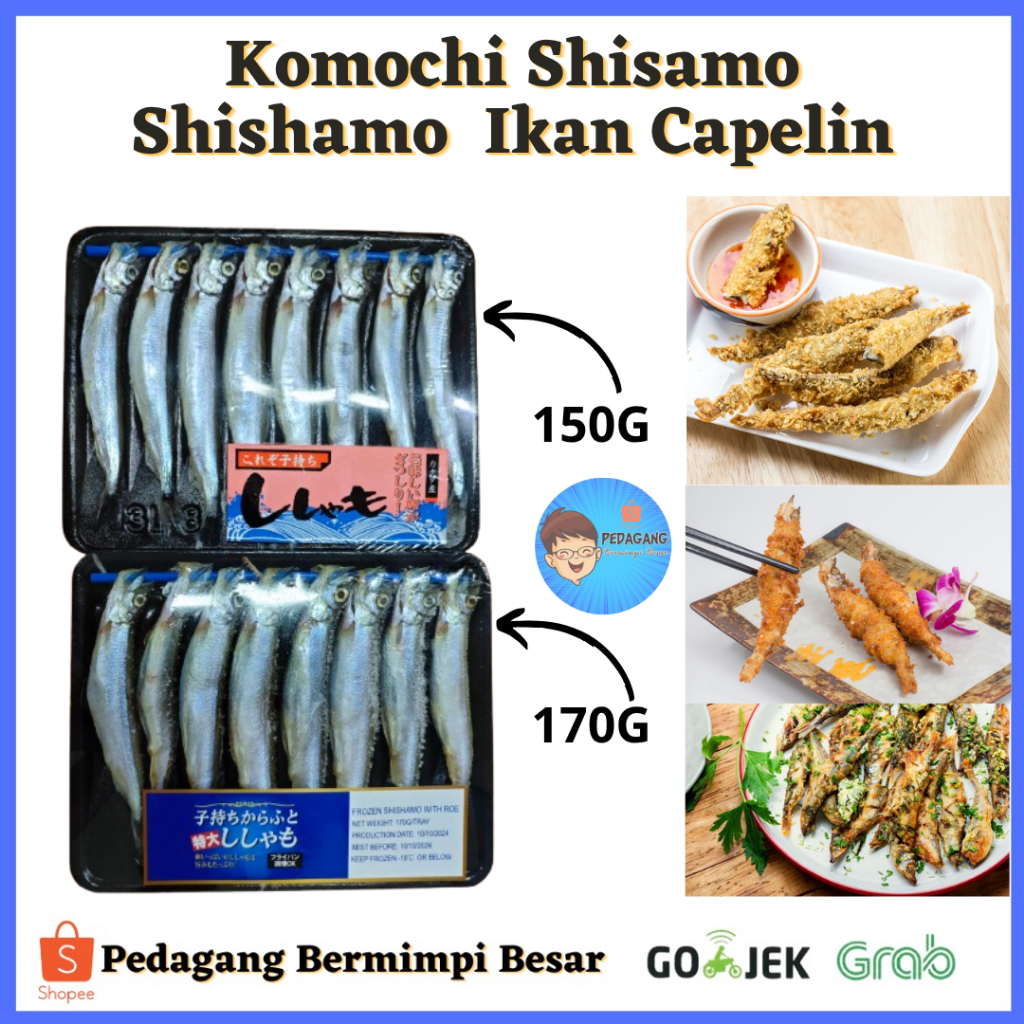 

Komochi Shisamo | Shishamo | Ikan Capelin