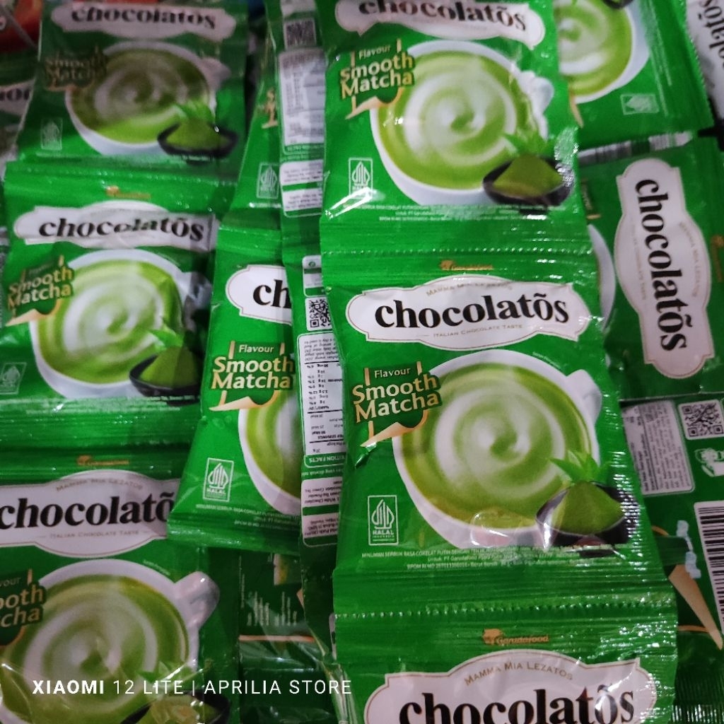 

Chocolatos Drink Coklat & Matcha Renceng isi 10 Sachet