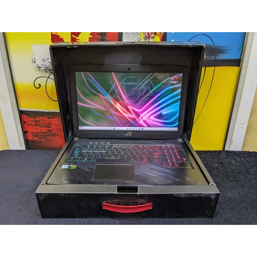 Laptop Gaming Asus ROG Strix 15 GL503GE HERO EDITION Core i7 8750H Ram 16GB VGA GTX 1050 Ti