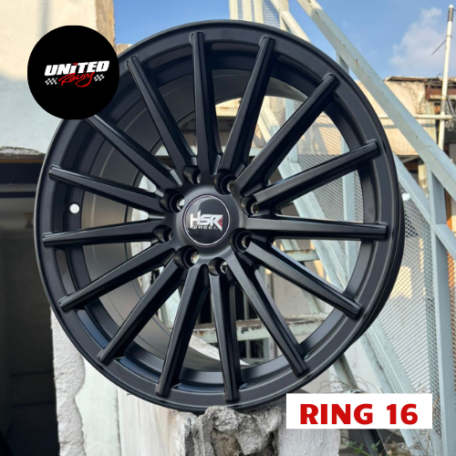 VELG MOBIL HONDA CITY VIOS ALTIS RAIZE AVANZA XENIA YARIS RING 16 TSUKUBA XH1008 HSR R16X7.5 LOBANG 