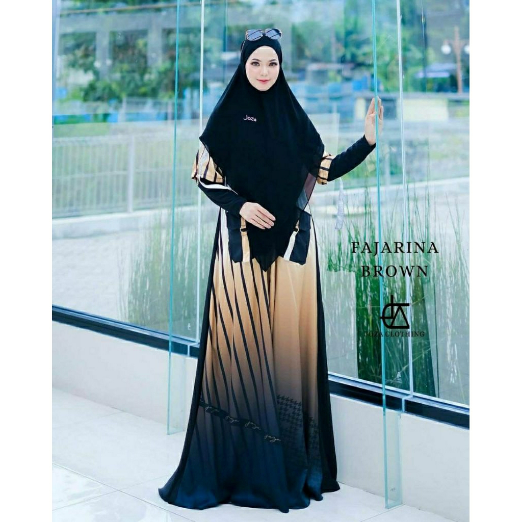 Fajarina Dress by Joza | Fajarina Series | Set Dress | Joza Clothing | D'Hijab of Mey