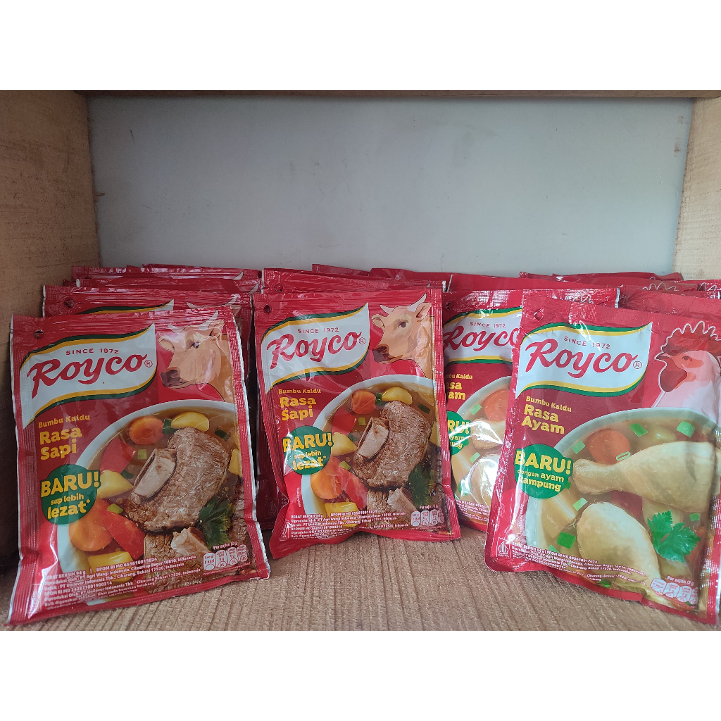 

Royco Ayam/Sapi 94 gram Terlaris & Termurah