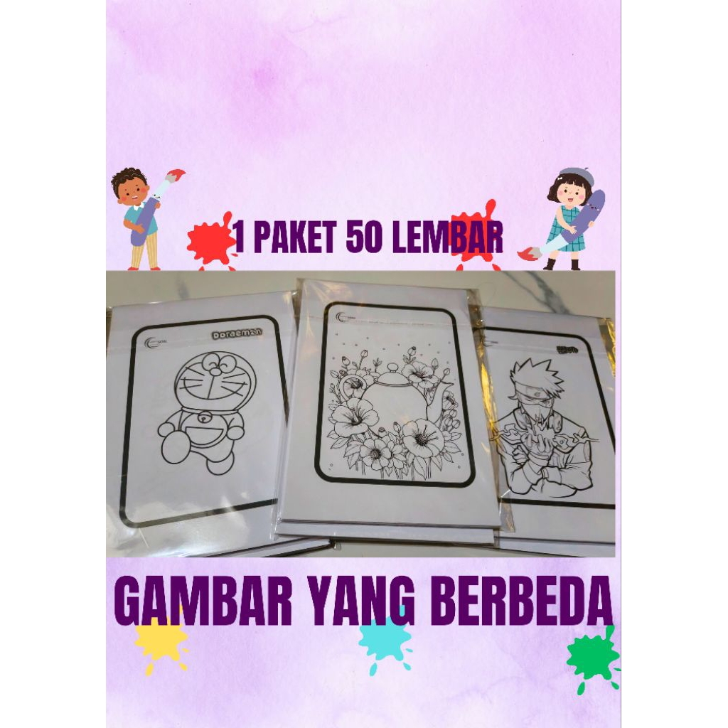 

lembar mewarnai anak
