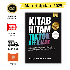 Buku Kitab Hitam Tiktok Affiliate
